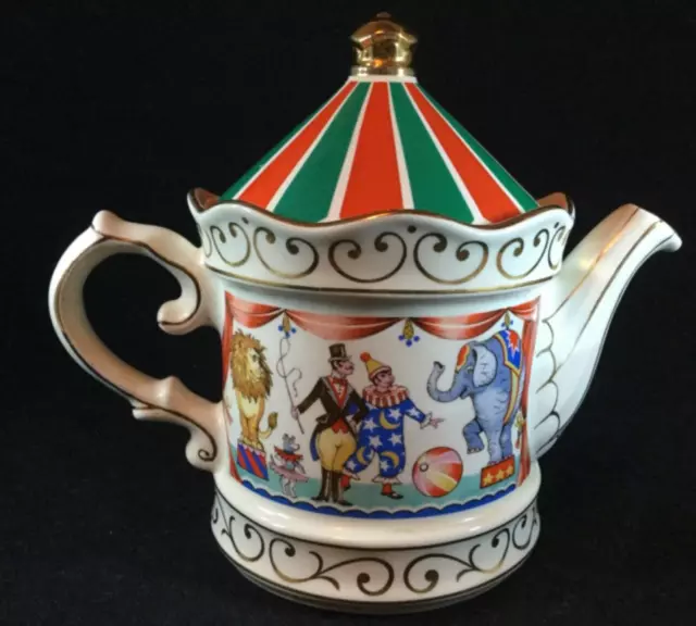 Rare ! Sadler “Edwardian Entertainments” - CIRCUS - Novelty Teapot