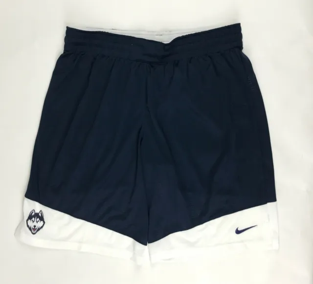 Nike Connecticut UConn Huskies Practice Basketball Short Women's M Navy 868024