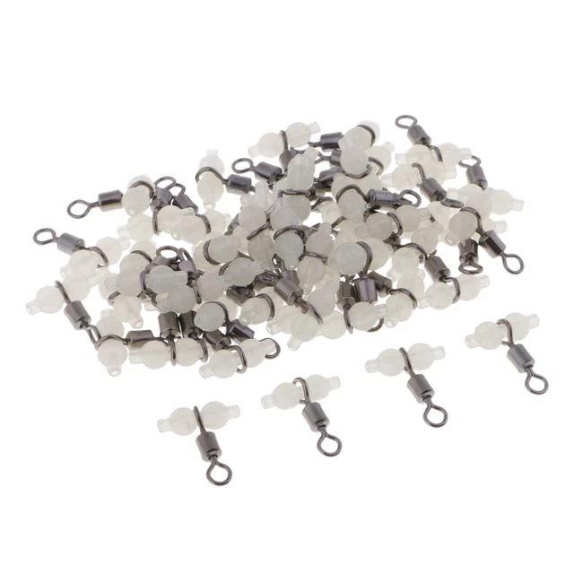 50 Girelle A 3 Vie Dr.Fish Per Pesca In Acqua Dolce E Salata - Acciaio Inox, Resistenza Da 13,6 A 99,8 Kg