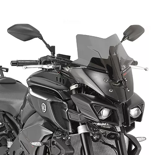 Parabrezza Cupolino Spoiler Fumè Basso Sportivo D2129B Yamaha Mt-10 2016-2021