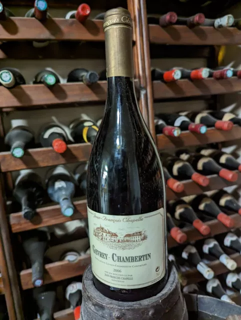 GEVREY CHAMBERTIN - 2006 - 18 ans - DOMAINE JEAN-FRANCOIS CHAPELLE à SANTENAY