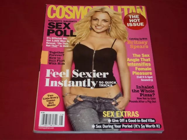 2010 August Cosmopolitan Magazine - Britney Spears - Front Cover - Pb 2108