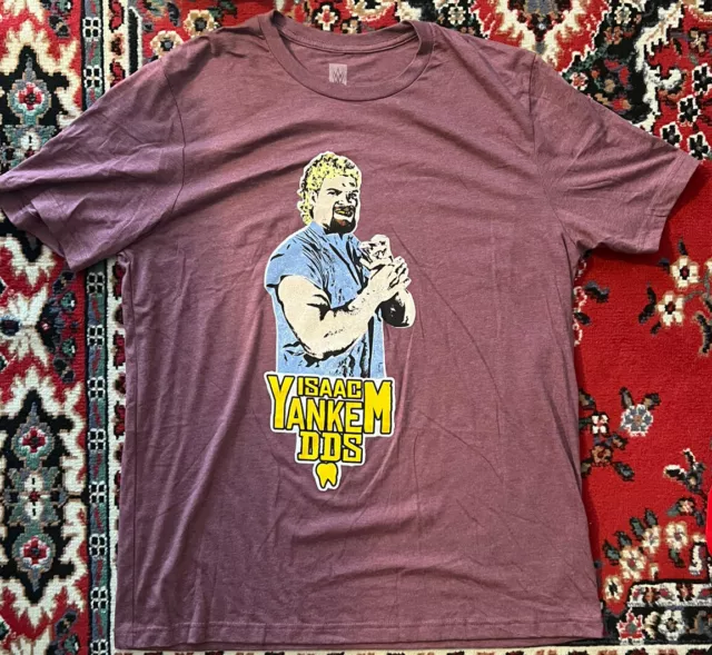 Isaac Yankem Kane WWE Authentic T Shirt XL Mint Undertaker WWF WCW Vintage
