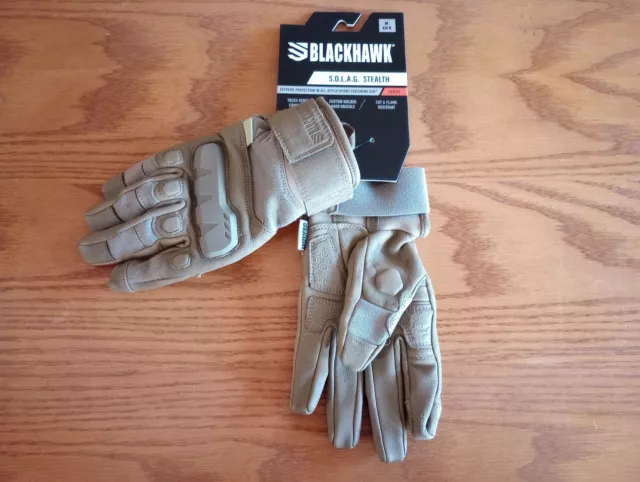 Blackhawk SOLAG Recon Gloves S.O.L.A.G. Touch Screen Compatible  Medium
