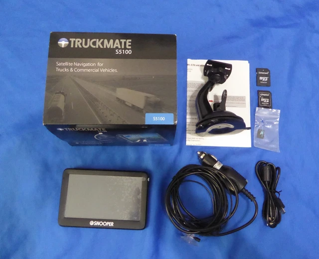 Snooper Truckmate S5100 LKW-Navigationssystem,OK