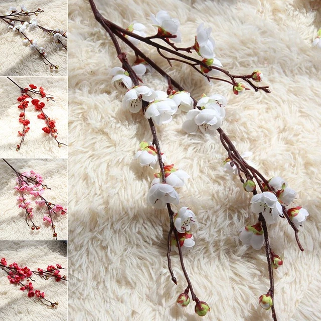 GRACIEUSE FLEUR DE cerisier japonaise fleur en soie pour mariage et décoration EUR 10,13