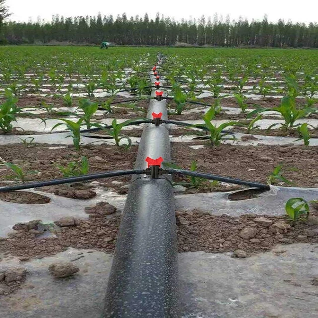 Giardino Scolapiatti Irrigazione Raccordi Kit Dentellato Connettori Gomiti 6