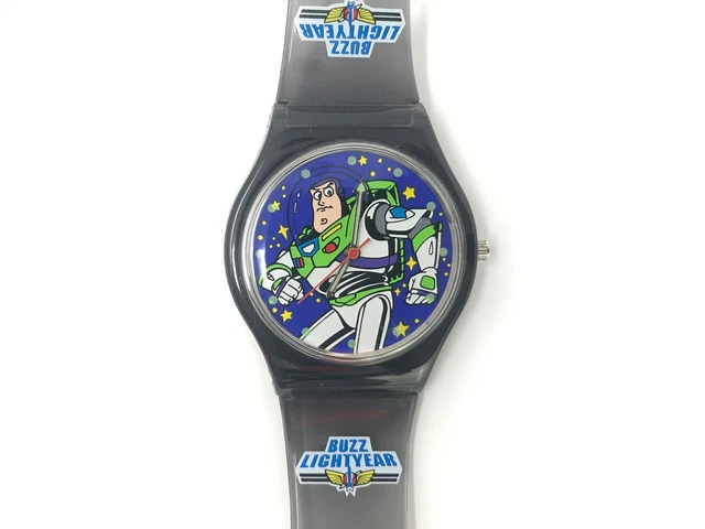 VINTAGE BUZZ LIGHTYEAR Watch Toy Story Disney Pixar Wristwatch 90s ...