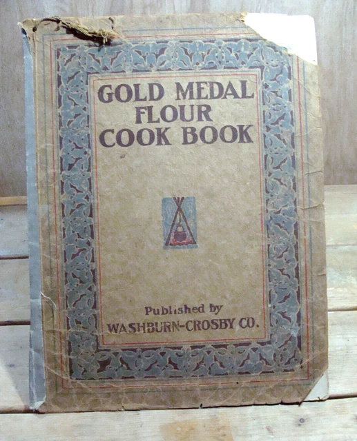 Gold Medal Flour Cook Book (1910 Softcover) Cooking Gourmet Food Recipes Vintage