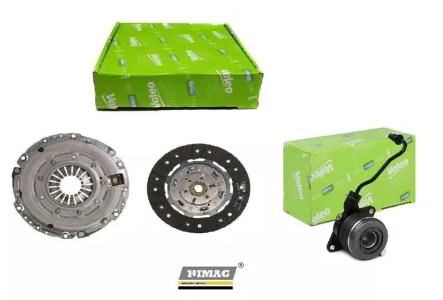 Valeo Kit Frizione + Cuscinetto per Fiat Tipo 356 1.6 D 84 88 Kw