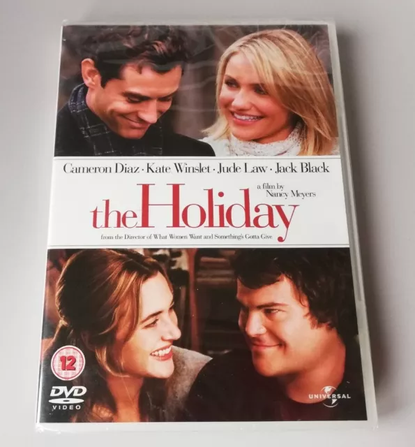 The Holiday DVD: Kate Winslet, Jude Law, Cameron Diaz, Jack Black: New & Sealed