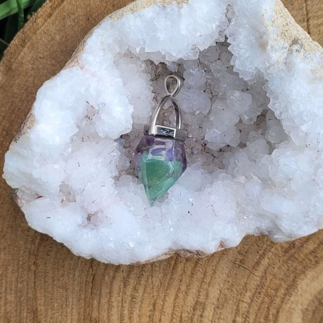 Pendentif Aromatique En Étain - Cèdre (Sagesse, Force) - Fabrication Américaine