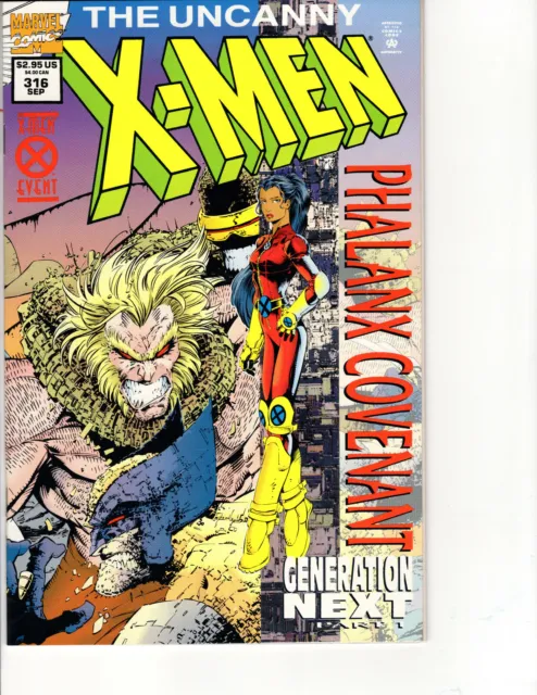 The Uncanny X-Men #316 1st Appearance of Monet St. Croix Marvel