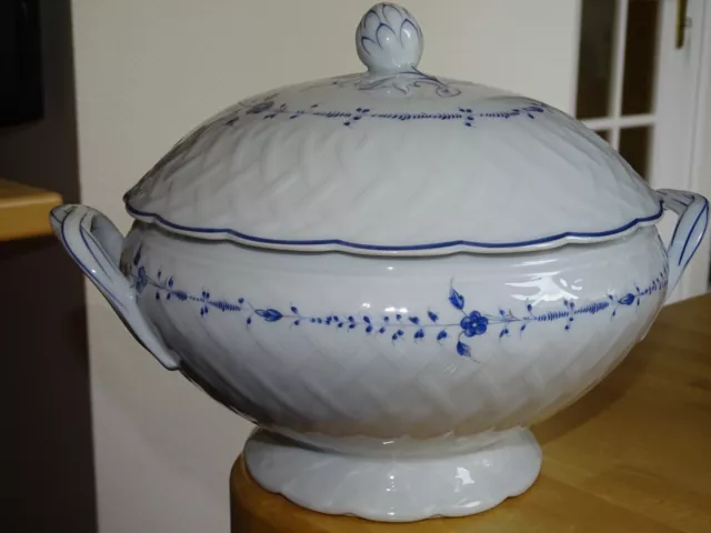 Limoges Bernardaud Soupiere Porcelaine Modele Hortense