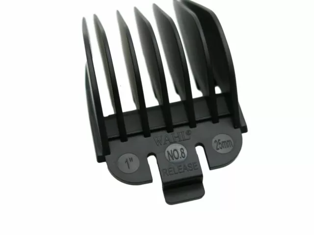 Wahl Clipper Attachment Cutting Comb Guide Black Size #No.8 (25mm)