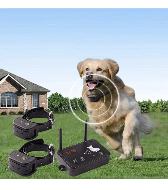 WIRELESS DOG FENCE Electric Pet Containment System 100 WireFree Model