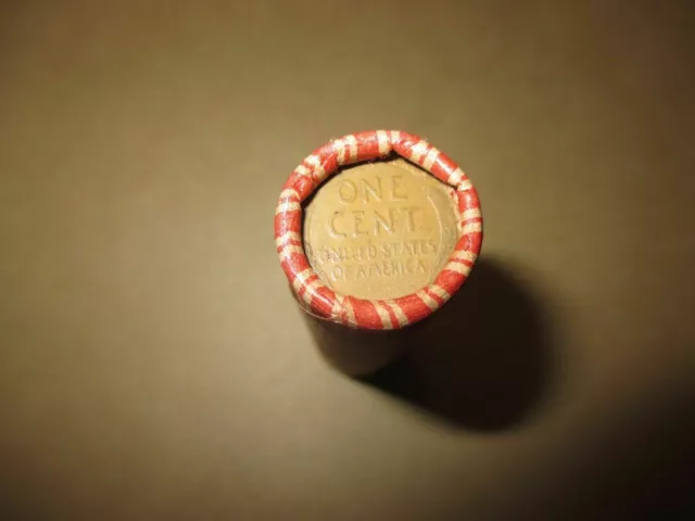 Sealed Wheat Penny Roll! Wheat Cent Lot 1909-1958 50 Vintage Coins PDS Steel USA 2
