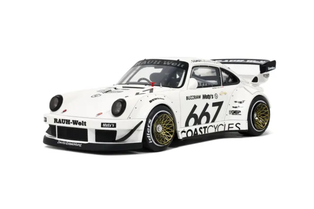 RWB Porsche Bodykit Coast Cycle 2020 Blanc - 1:18 GT Spirit GT410