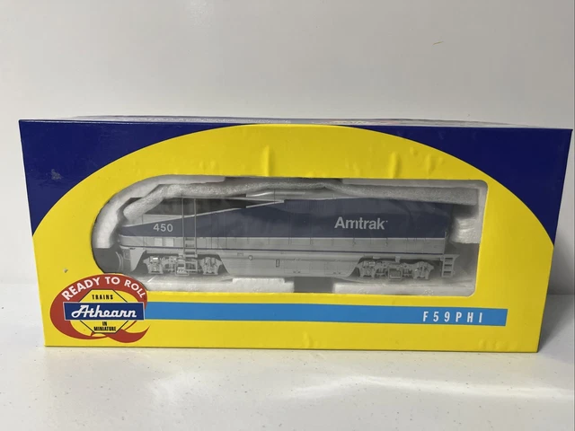 Athearn RTR 2602 - F59PHI Locomotive (Powered) - Amtrak West #450 - HO **READ