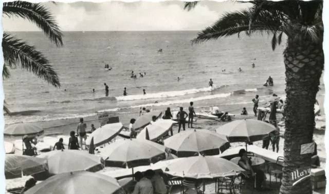 Carte Postale / Var / Format Cpa / Environ De La Seyne Plage Des Sablettes