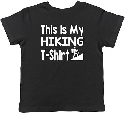 This is my Hiking T-Shirt Childrens Kids T-Shirt Boys Girls
