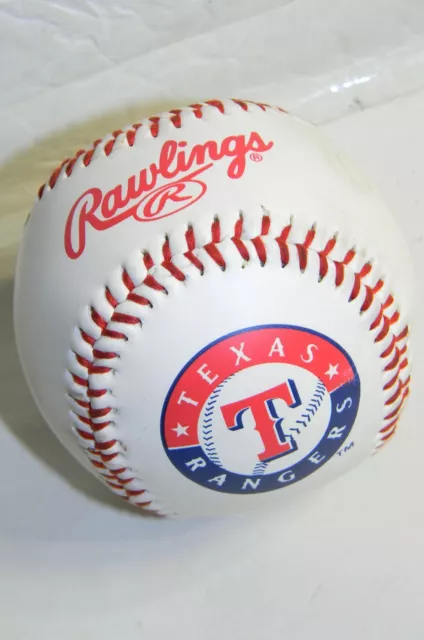 Texas Rangers MLB Major League Baseball Rawlings MLBPA MLBP 2009 BLR5 Ball