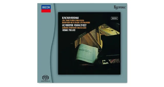 Pre-Order ESOTERIC ESSD-90274/75 RACHMANINOV Ashkenazy Piano Concertos SACD