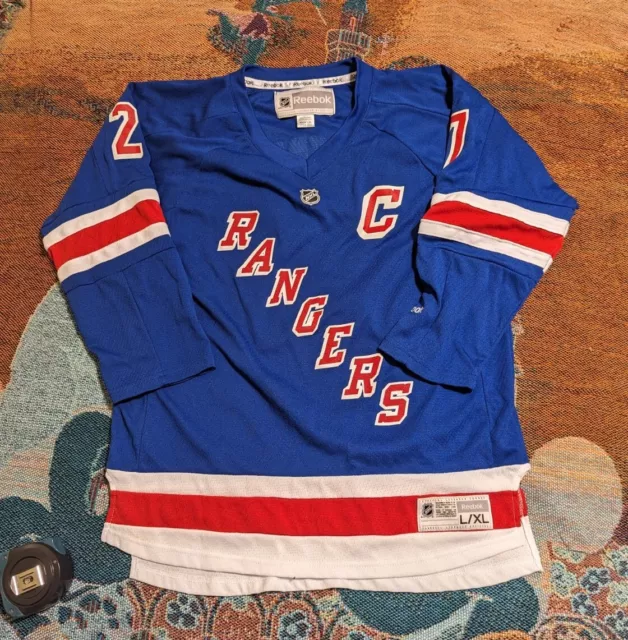 Ryan McDonagh New York Rangers Adidas Authentic Away NHL Hockey Jersey –