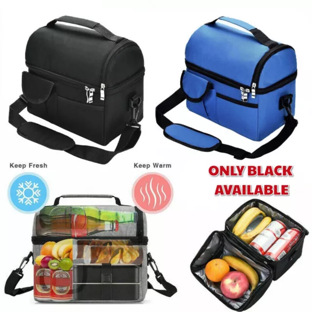 Insulated Lunch Bag Men/Women Cooler Bag Lunch Bag for Adults Meal Prep Bag AU