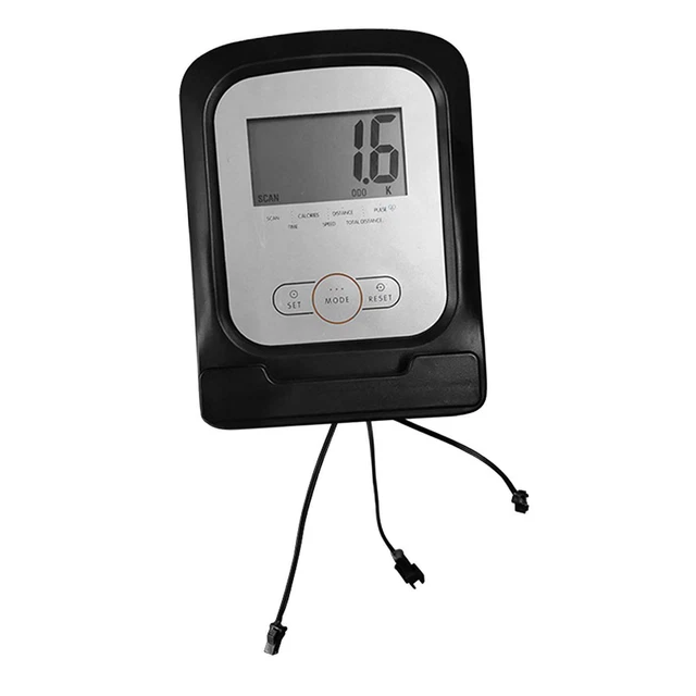 Compteur De Vélo D'Appartement – Moniteur LCD Vitesse, Distance, Calories, Temps, Léger - 6