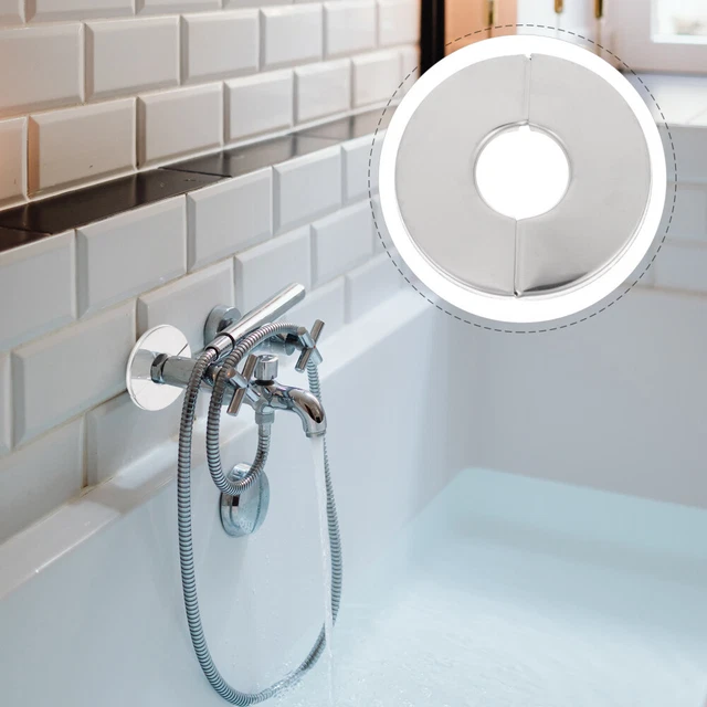 4 Pcs Escutcheon Cover Round Hole Pipe Cover Plumbing Cover Plates Water Pipe