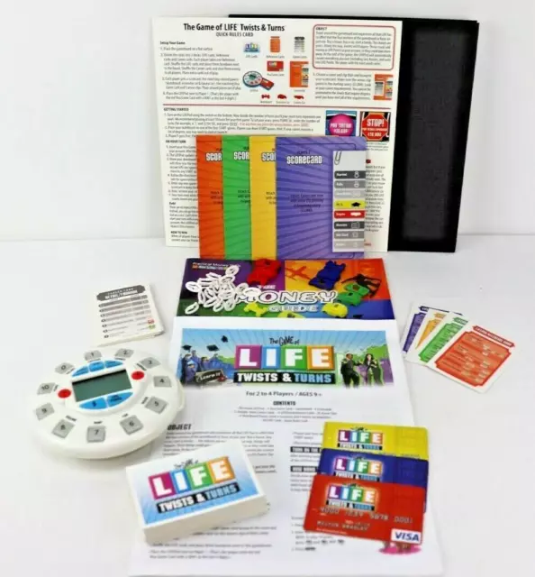 The Game Of Life Game Twists & Turns Replacement Parts & Pieces 2007 MB