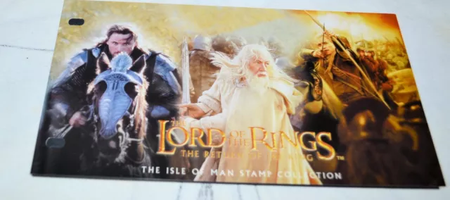 Stamp Booklet  Lord Of The Rings Isle Of Man. 2003 Description Of Each Stamp