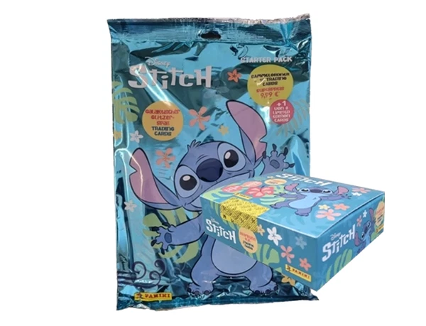 Disney Stitch Trading Cards - Box Mit 24 Packs