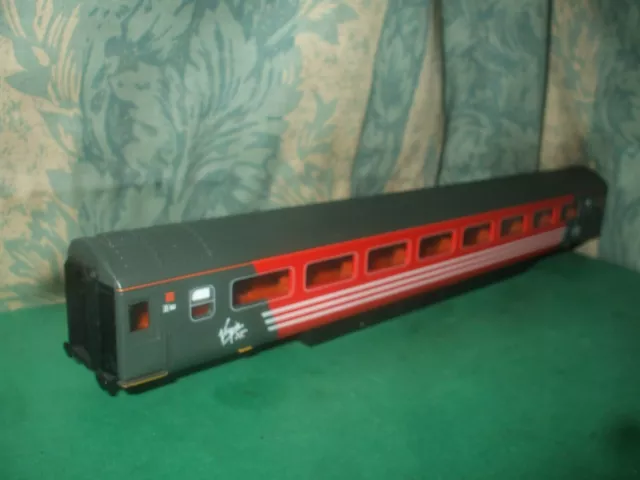 LIMA BR MK3 TRAILER STANDARD OPEN VIRGIN RED COACH BODY ONLY - NO BOGIES - No.9