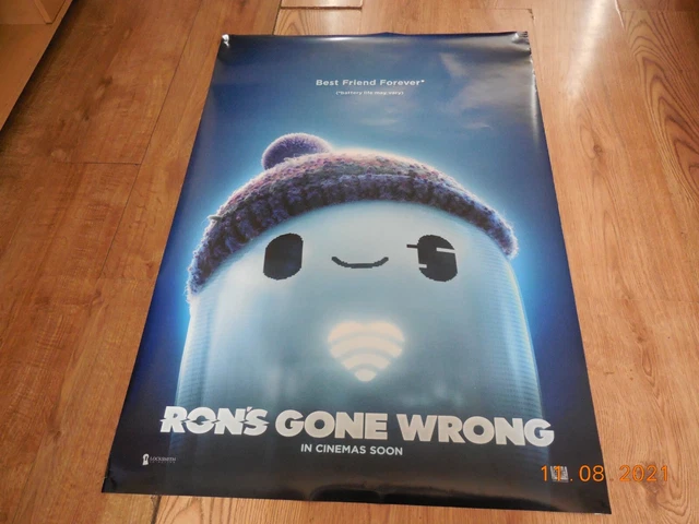 RONS GONE WRONG Original UK Quad Cinema Poster D S O S 40 X 27 20 rons-gone-wrong-original-uk-quad-cinema-poster-d-s-o-s-40-x-27-20