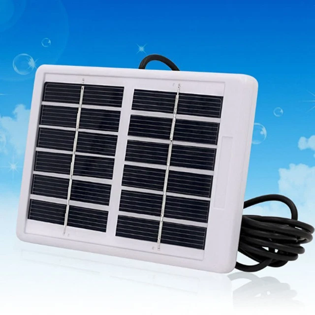 Panneau Solaire en Silicium Polycristallin 6V 1W, Module D'alimentation, Chargeur de Cellules Solaires pour Petits Jouets Solaires