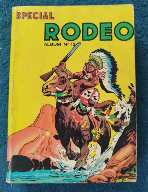 Special Rodeo 12 Reliure Editeur Lug Album(Bd N°34,35,36)1970 Tbe