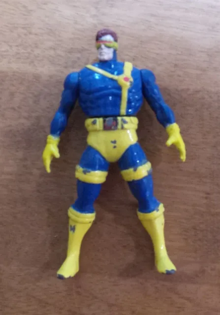 Used 1994 Toy Biz Marvel Mini Cyclops X-Men Mutant Die Cast Metal Figurine