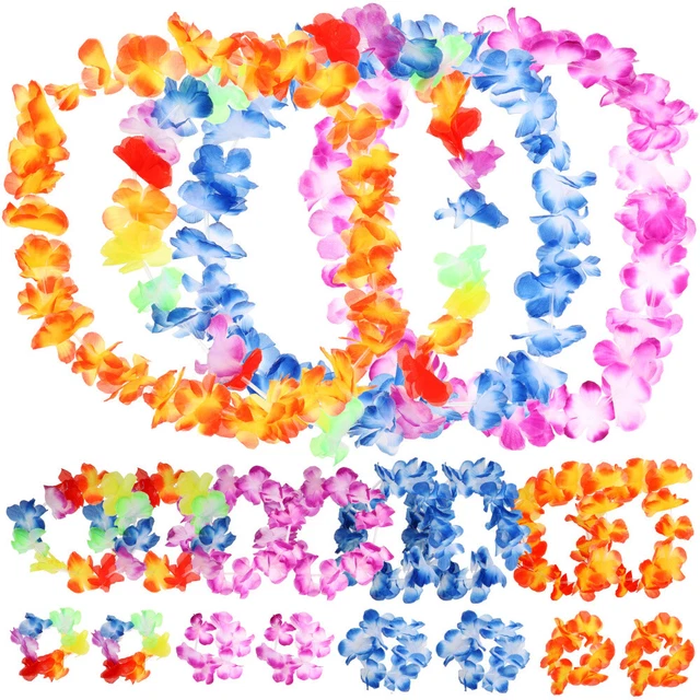 Panno lei hawaiano decorazioni floreali hawaiane decorazioni per feste luau