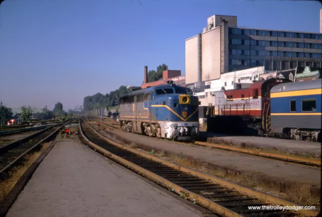 D&H Delaware & Hudson Diesel Alco PA #19 1969 35mm Original Kodachrome Slide