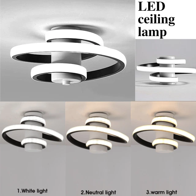 Modern Chandelier LED Lamp Dimmable Ceiling Light Living Room Pendant Lights