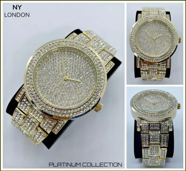 NY LONDON LARGE Mens Watch Boxed 25.00 PicClick UK