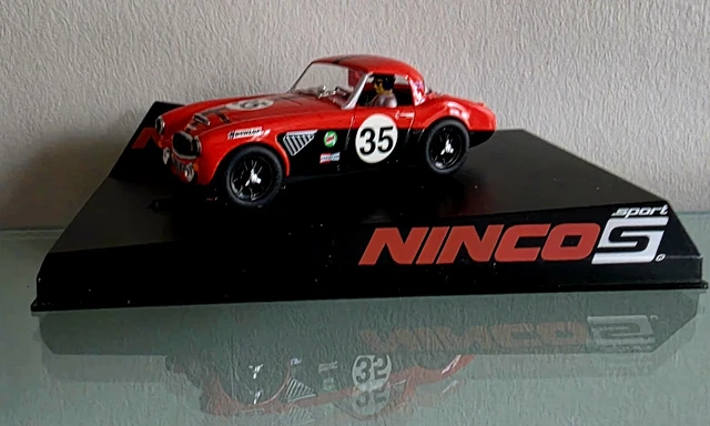 Voiture Miniature NINCO 1/32 Corvette Speed Record - Slot Car - Très Bon état