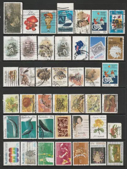 Assorted Used Stamps from 1981,  1982  .  Well worth a look .