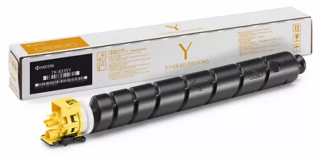 Genuine Kyocera TK-8335Y Yellow Toner Cartridge - Boxed (VAT Inc)