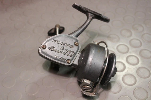 Moulinet Toupie Vintage Rétro Pour Pêche - Marque Daiwa - Occasion Fonctionnel