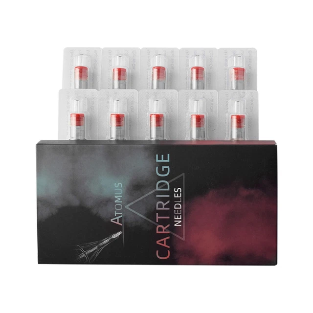 10pcs Disposable Tattoo Cartridge Needles for Lip Eyebrow Makeup (Box) FS2#