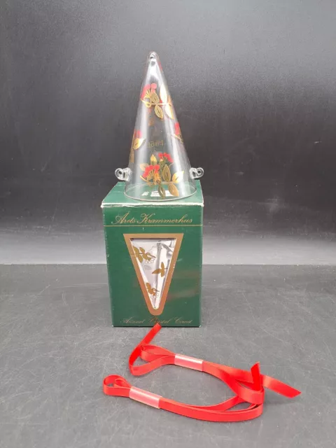 Annual Crystal Cornet Golden Christmas 1994 Royal Copenhagen Weihnachten 005