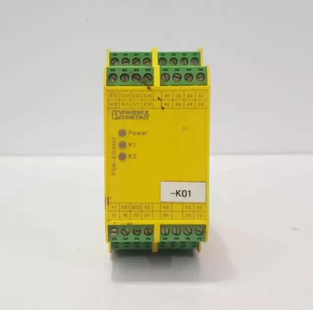 Phoenix Contact Safety Relay Psr-Scp- 24Uc/Esam4/8X1/1X2 2963912 / Fast Ship